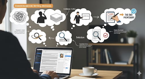 ई-बुक लिखने में न करें ये 5 गलतियाँ: एक गाइड