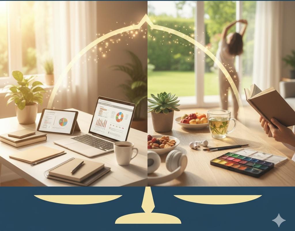 कार्य-जीवन संतुलन: तनाव को अलविदा कहकर जीवन को गले लगाने की कला